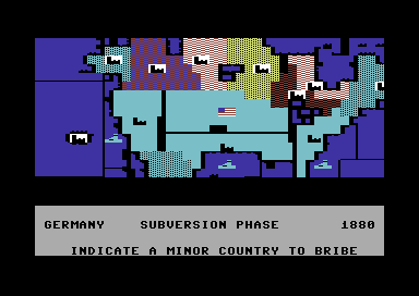 Colonial Conquest screenshot 4 for Commodore 64